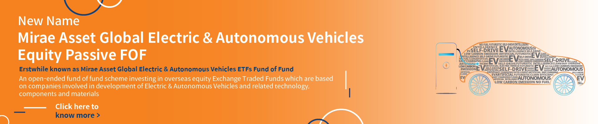 Mirae Asset Global Electric & Autonomous Vehicles Equity Passive FOF